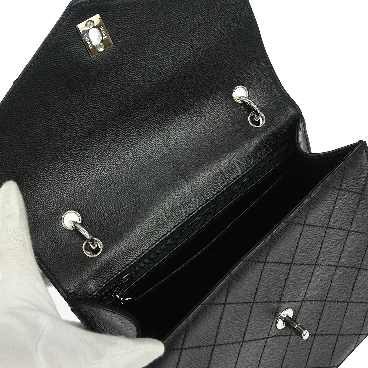 Chanel Black Caviar Handbag