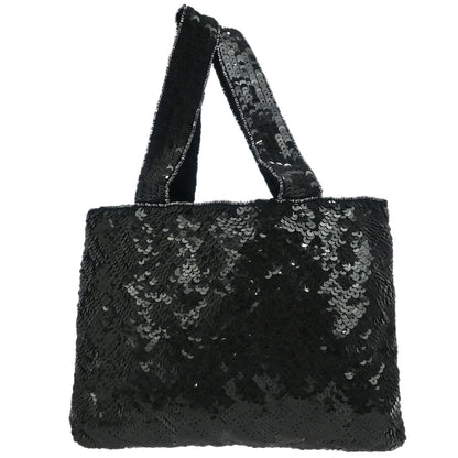 Chanel Black Sequins Handbag