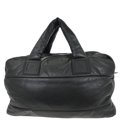 Chanel Black Calfskin Coco Cocoon Handbag