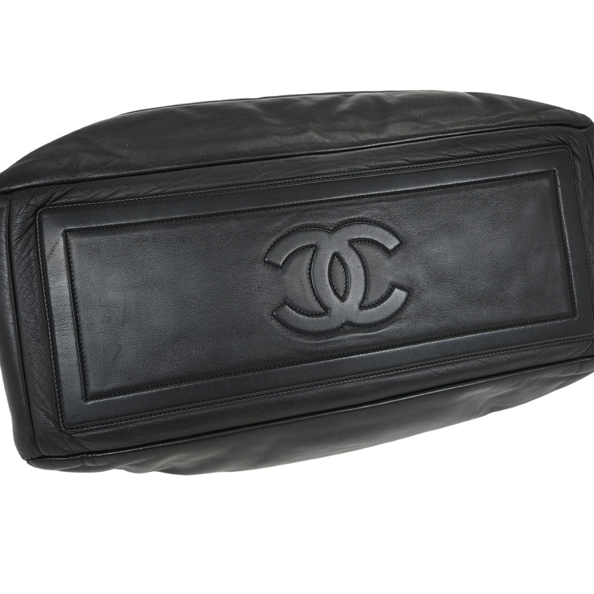 Chanel Black Calfskin Coco Cocoon Handbag