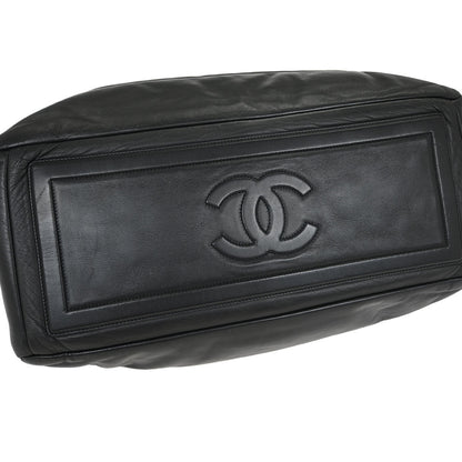 Chanel Black Calfskin Coco Cocoon Handbag