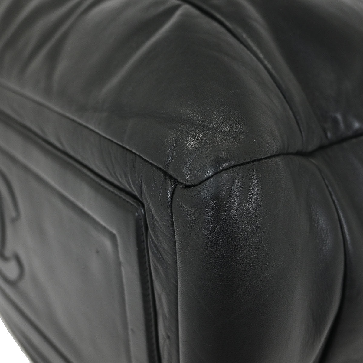 Chanel Black Calfskin Coco Cocoon Handbag