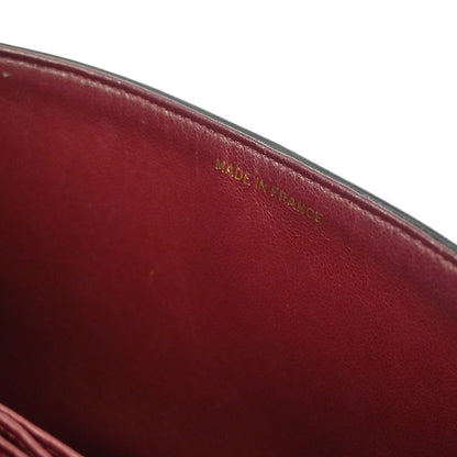 Chanel 1994-1996 Black Lambskin Medium Classic Double Flap Shoulder Bag