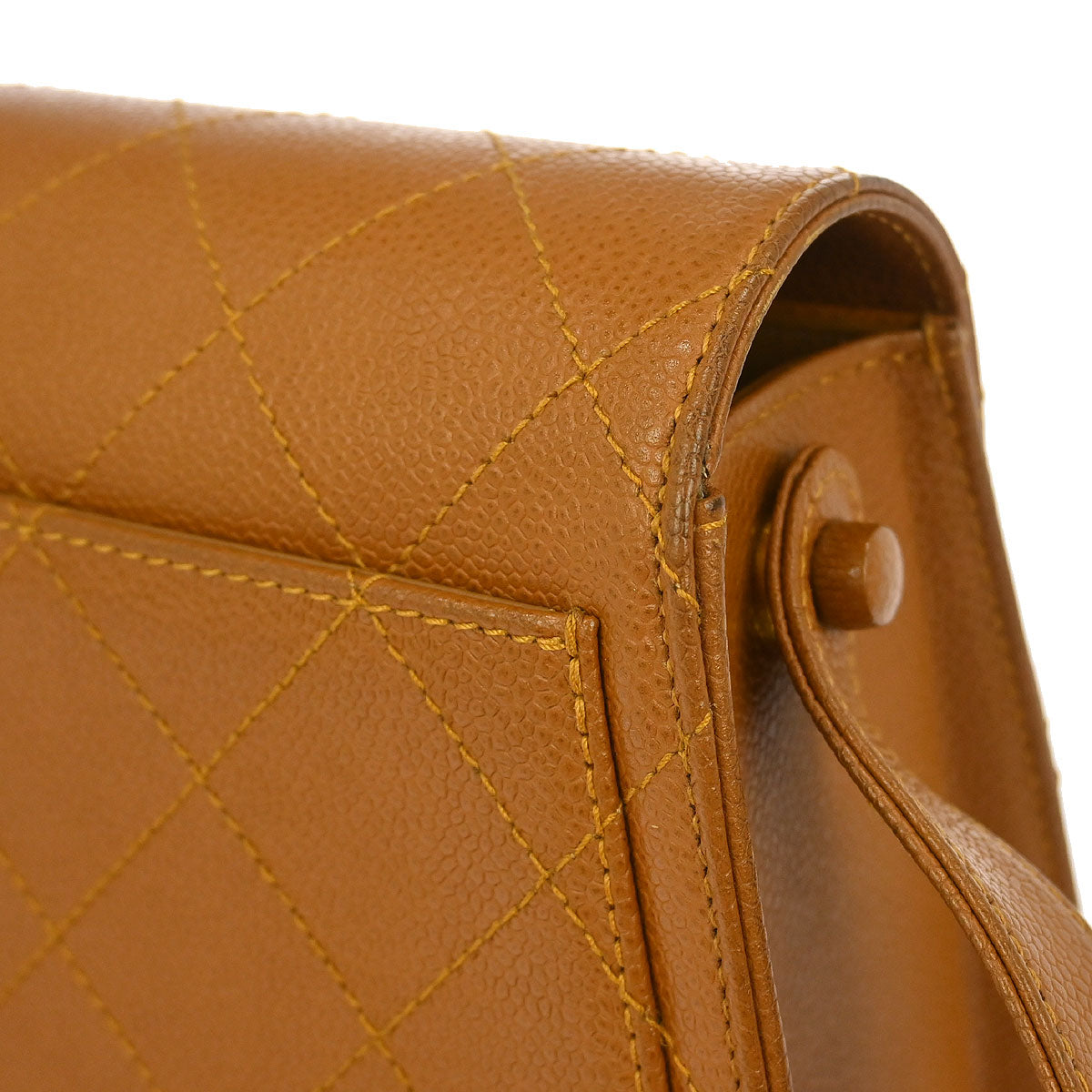 Chanel Brown Caviar Shoulder Bag