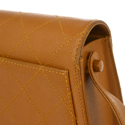 Chanel Brown Caviar Shoulder Bag