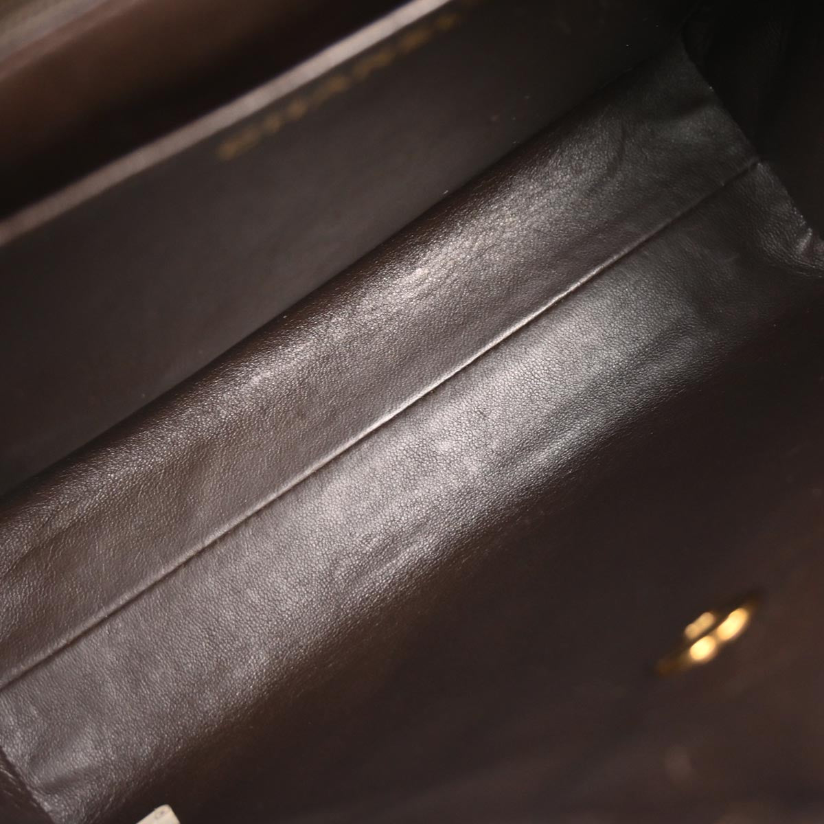 Chanel Brown Suede Shoulder Bag