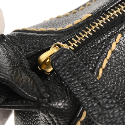 Chanel 2005-2006 Black Caviar Wild Stitch Handbag