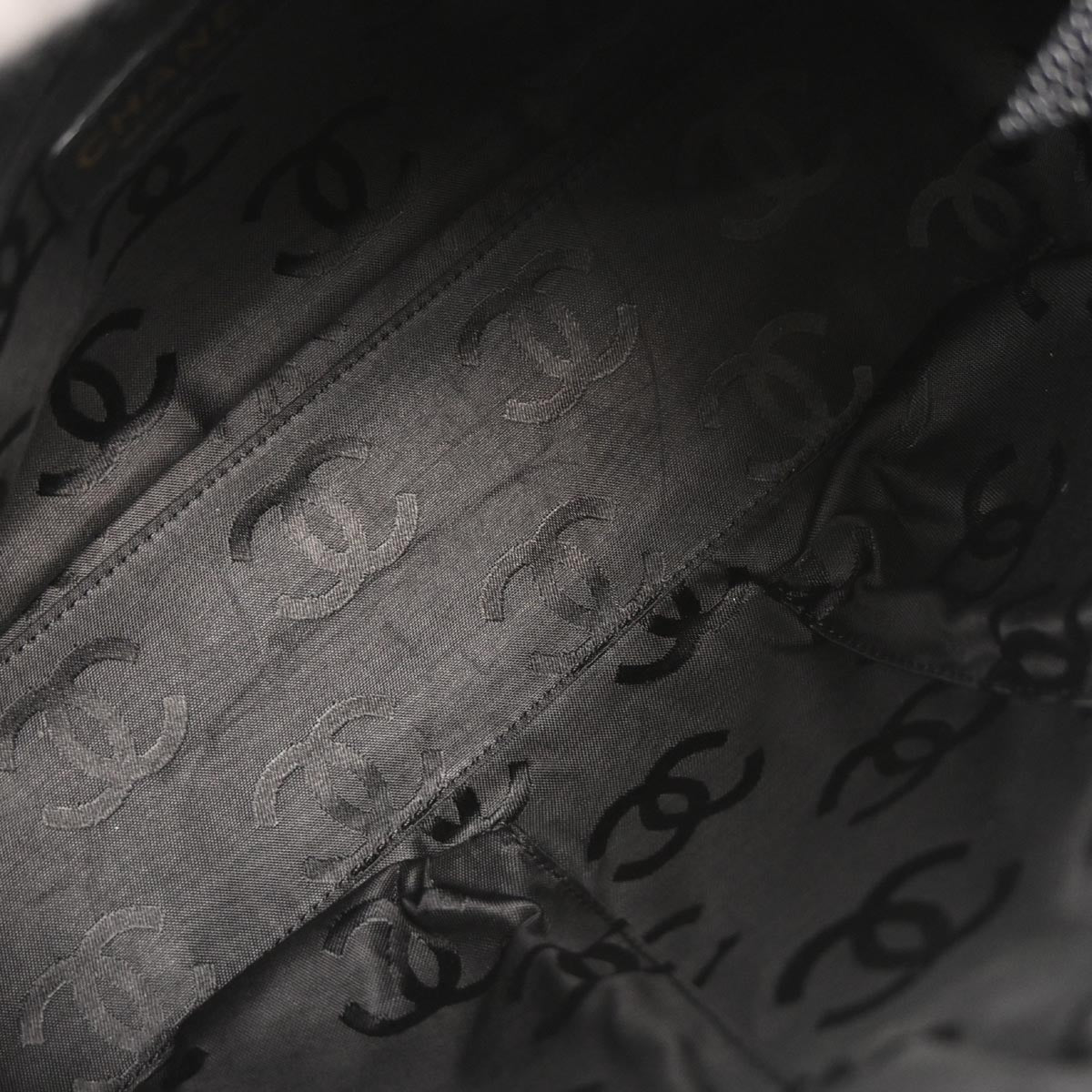 Chanel 2005-2006 Black Caviar Wild Stitch Handbag