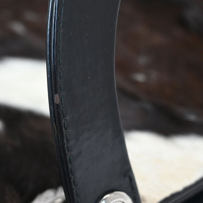 Christian Dior * Black Fur Lady Dior 2way Shoulder Handbag