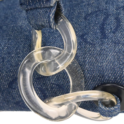 Chanel 2002-2003 Blue Denim Handbag