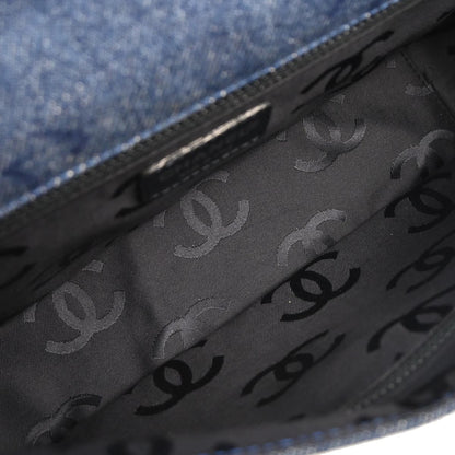 Chanel 2002-2003 Blue Denim Handbag