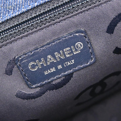 Chanel 2002-2003 Blue Denim Handbag
