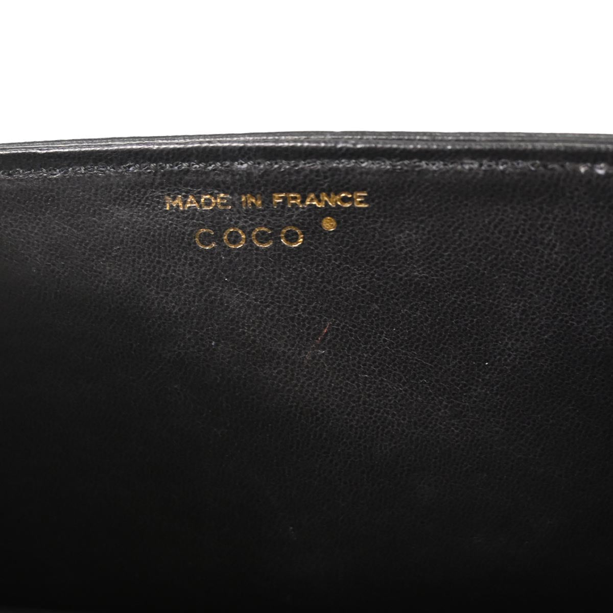 Chanel * 1986-1988 Black Lizard Shoulder Bag