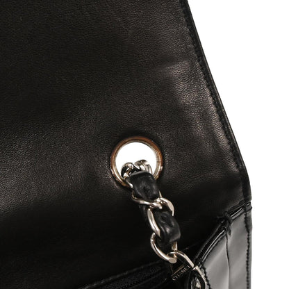 Chanel Black Canvas Mademoiselle Lock Shoulder Bag