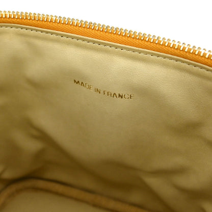 Chanel Orange Caviar Timeless Vanity Handbag
