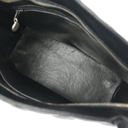 Chanel 2002-2003 Black Caviar Medallion Tote Bag