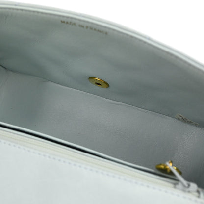 Chanel Light Blue Lambskin Small Diana Shoulder Bag