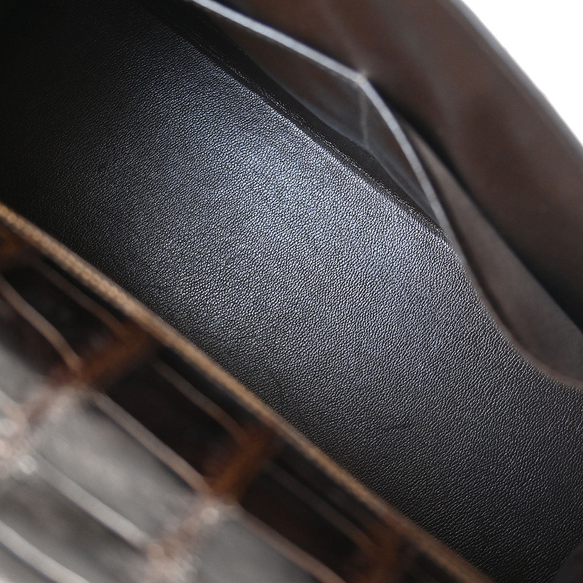 Hermes * Cocaon Alligator Kelly 32 Sellier 2way Shoulder Handbag