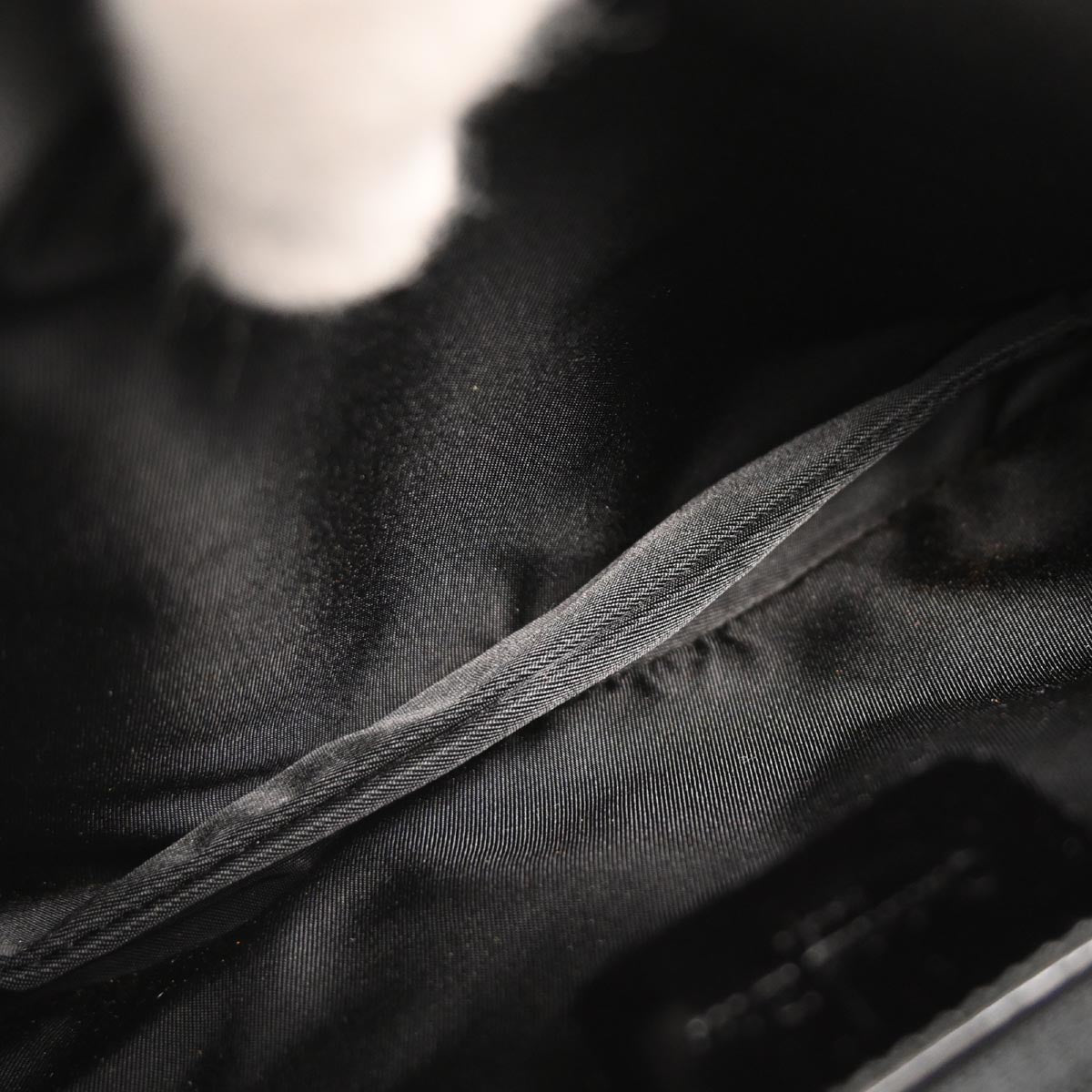 Christian Dior * Black Galuchat Stingray Double Saddle Handbag