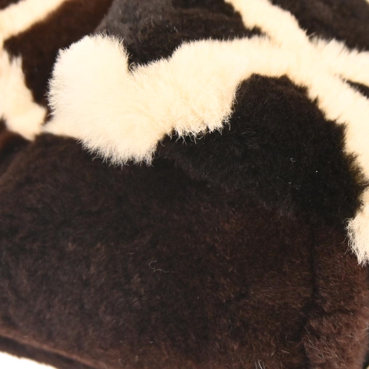 Chanel * Brown Lapin Fur Shoulder Bag