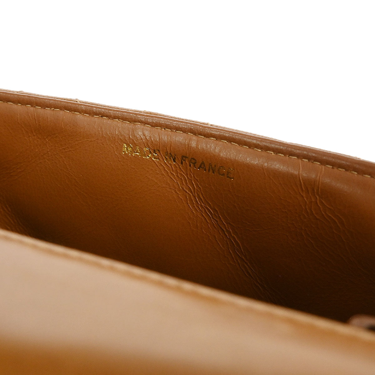 Chanel 1994-1996 Brown Lambskin Handbag