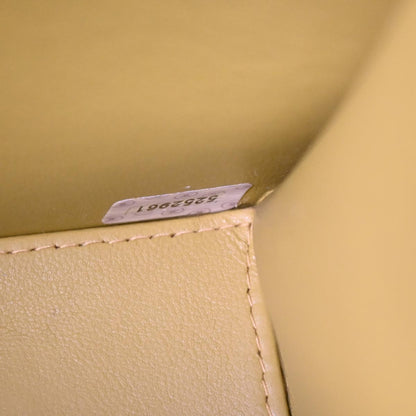 Chanel Yellow Caviar Handbag