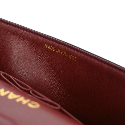 Chanel Black Lambskin Small Classic Double Flap Shoulder Bag 155720