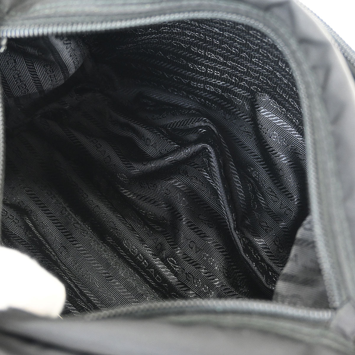 Prada Black Nylon Shoulder Bag