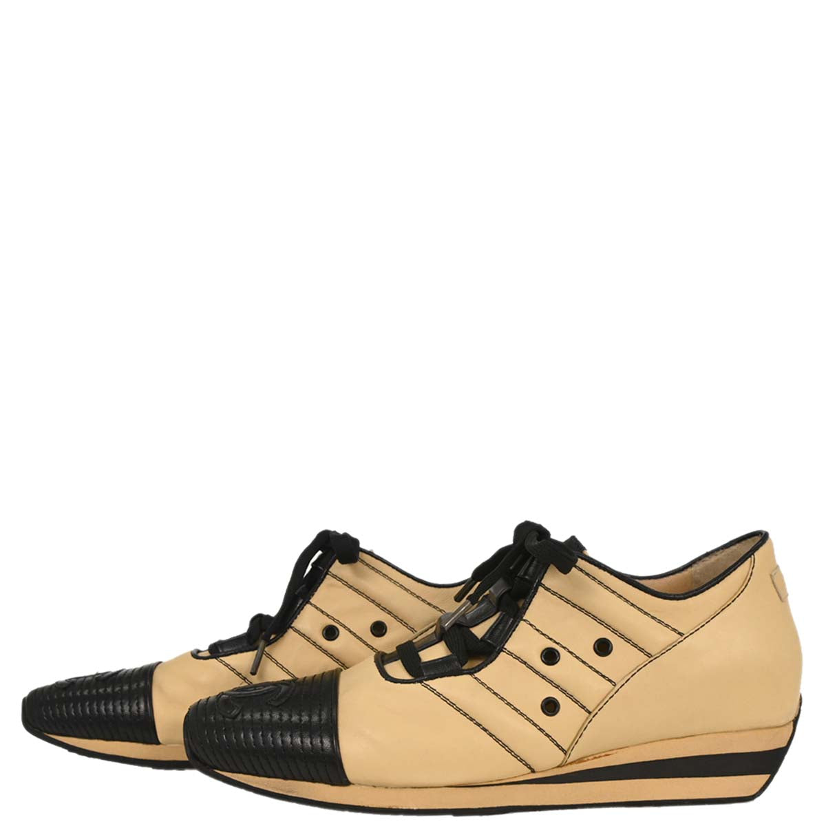 Chanel * Beige Shoes #6 1/2