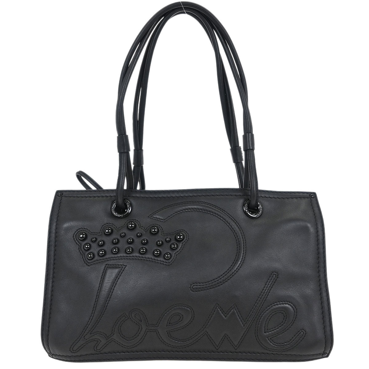 Loewe Black Shopper Tote Bag