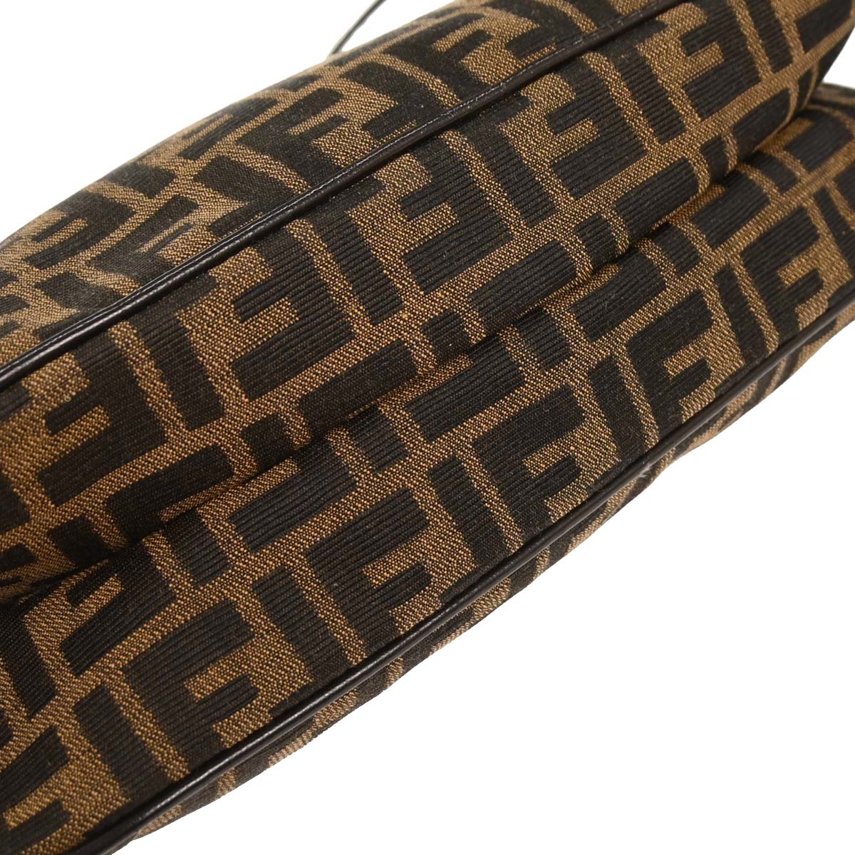 Fendi Brown Canvas Zucca Handbag