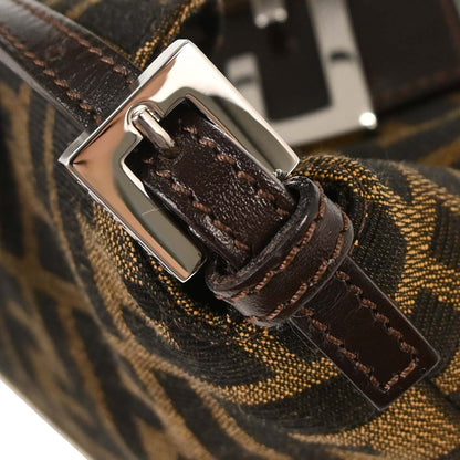 Fendi Brown Canvas Zucca Handbag