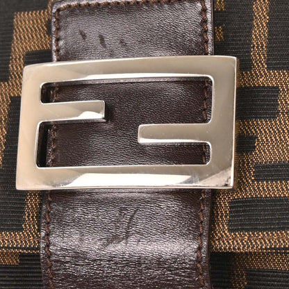 Fendi Brown Canvas Zucca Handbag