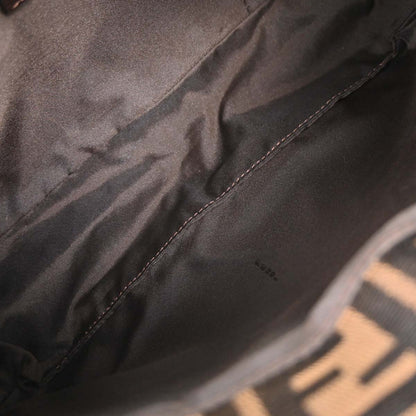 Fendi Brown Canvas Zucca Handbag