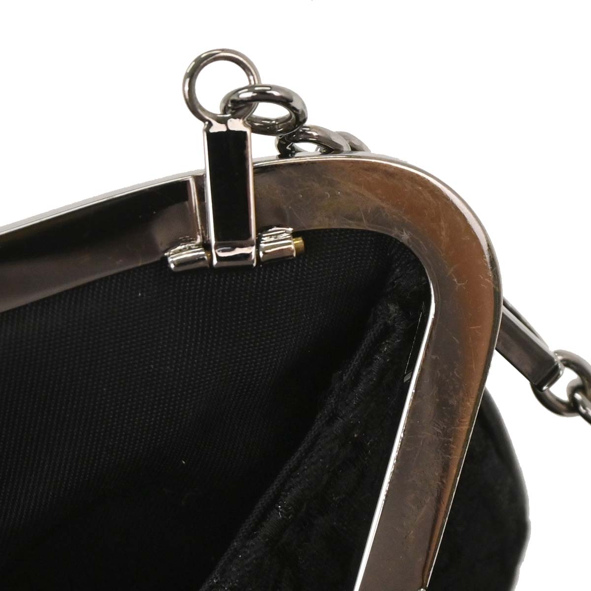 Christian Dior Black Canvas Trotter Saddle Handbag