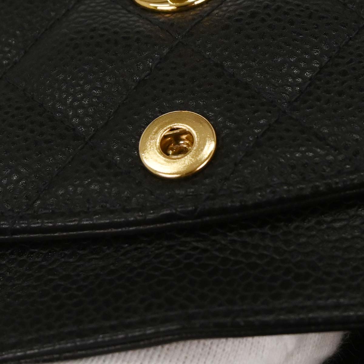 Chanel Black Caviar Small Classic Double Flap Shoulder Bag