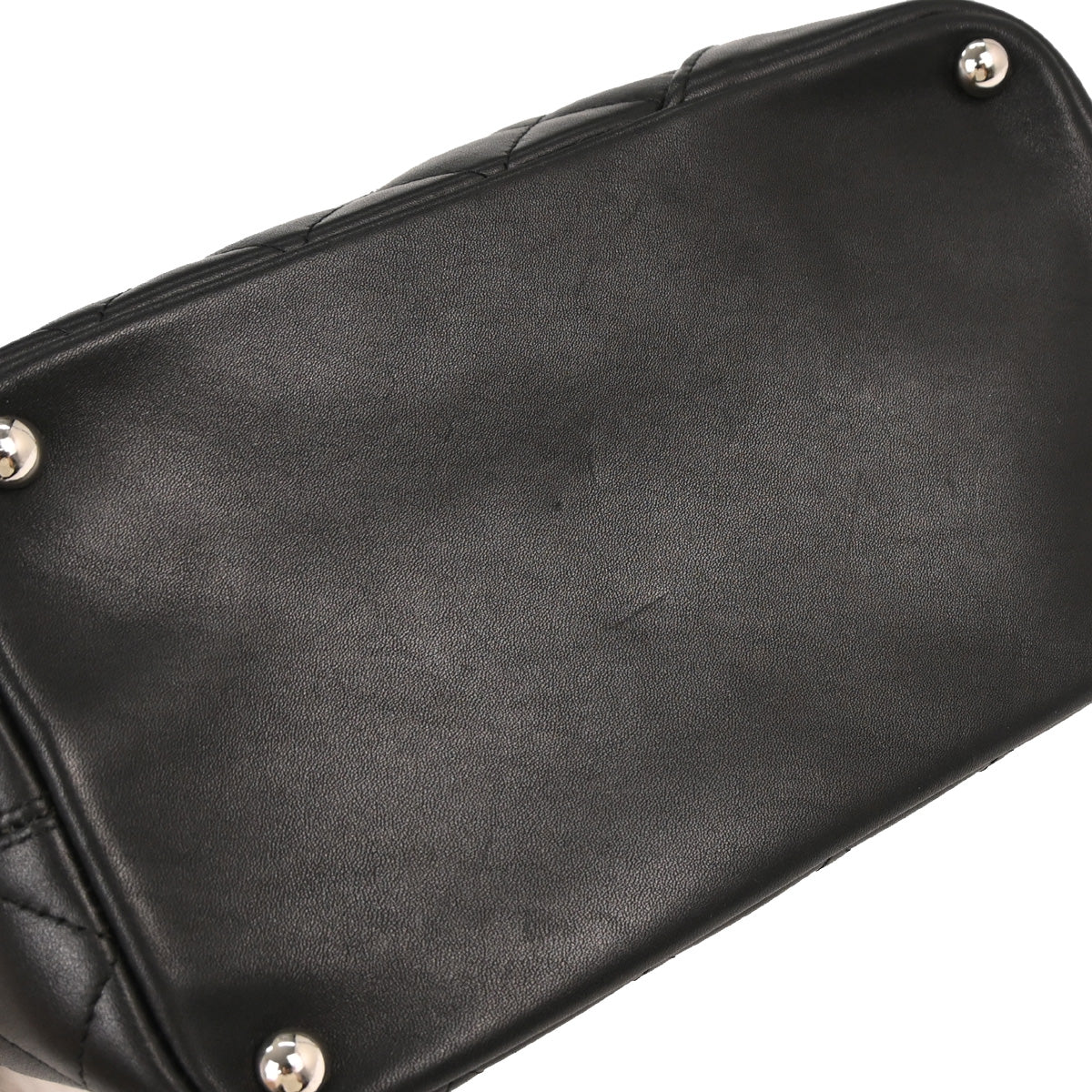 Chanel Black Calfskin Cambon Ligne Tote Handbag