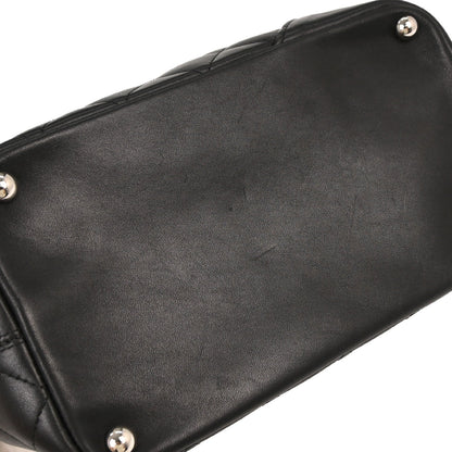 Chanel Black Calfskin Cambon Ligne Tote Handbag