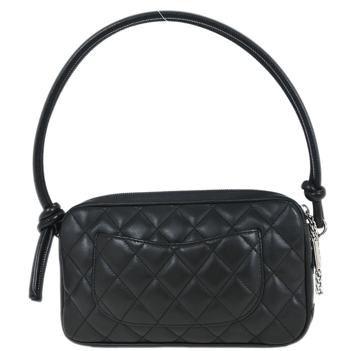 Chanel Black Calfskin Cambon Ligne Handbag