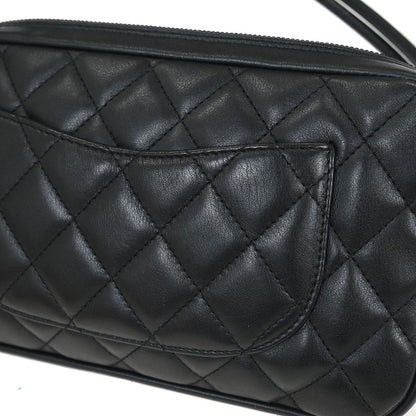 Chanel Black Calfskin Cambon Ligne Handbag