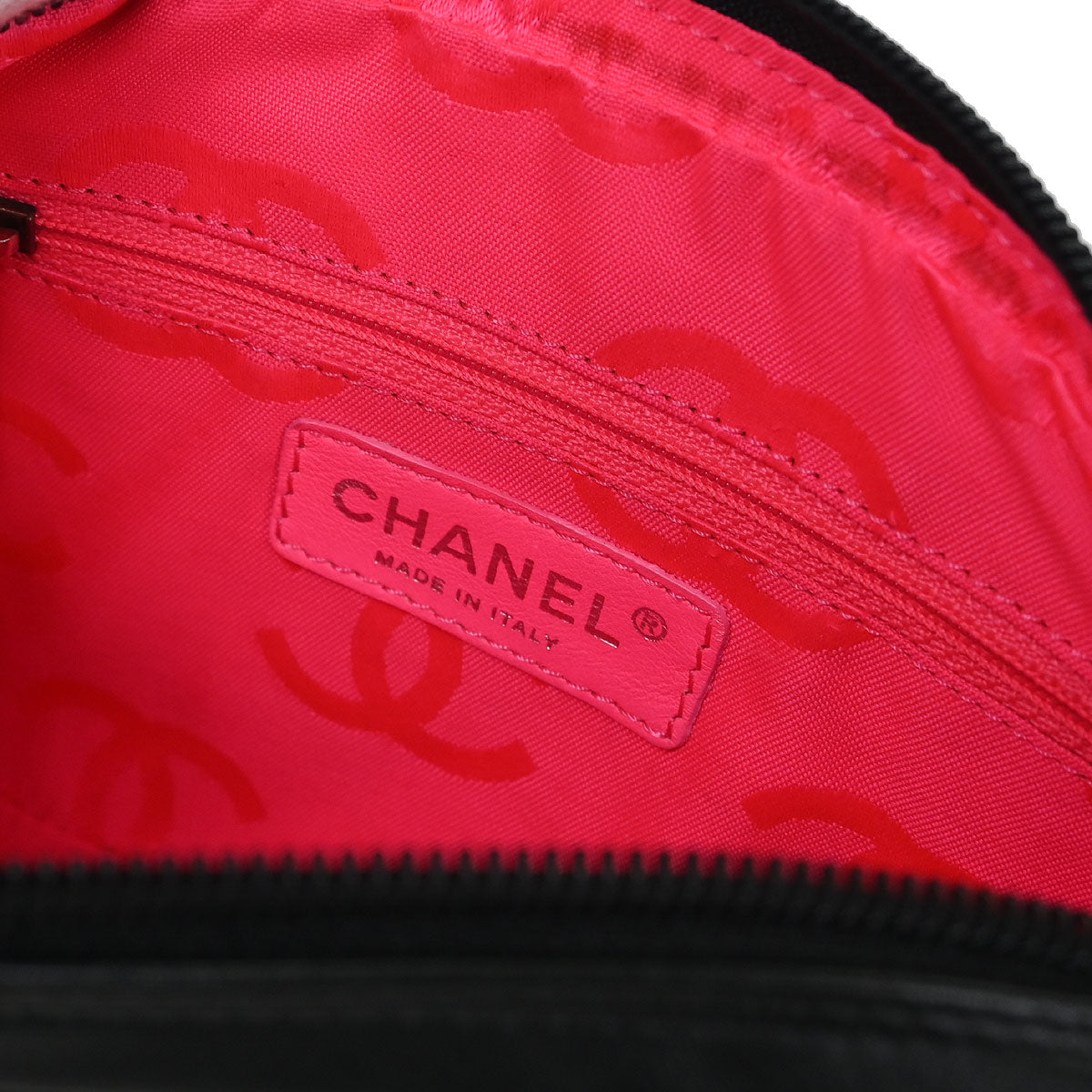 Chanel Black Calfskin Cambon Ligne Handbag