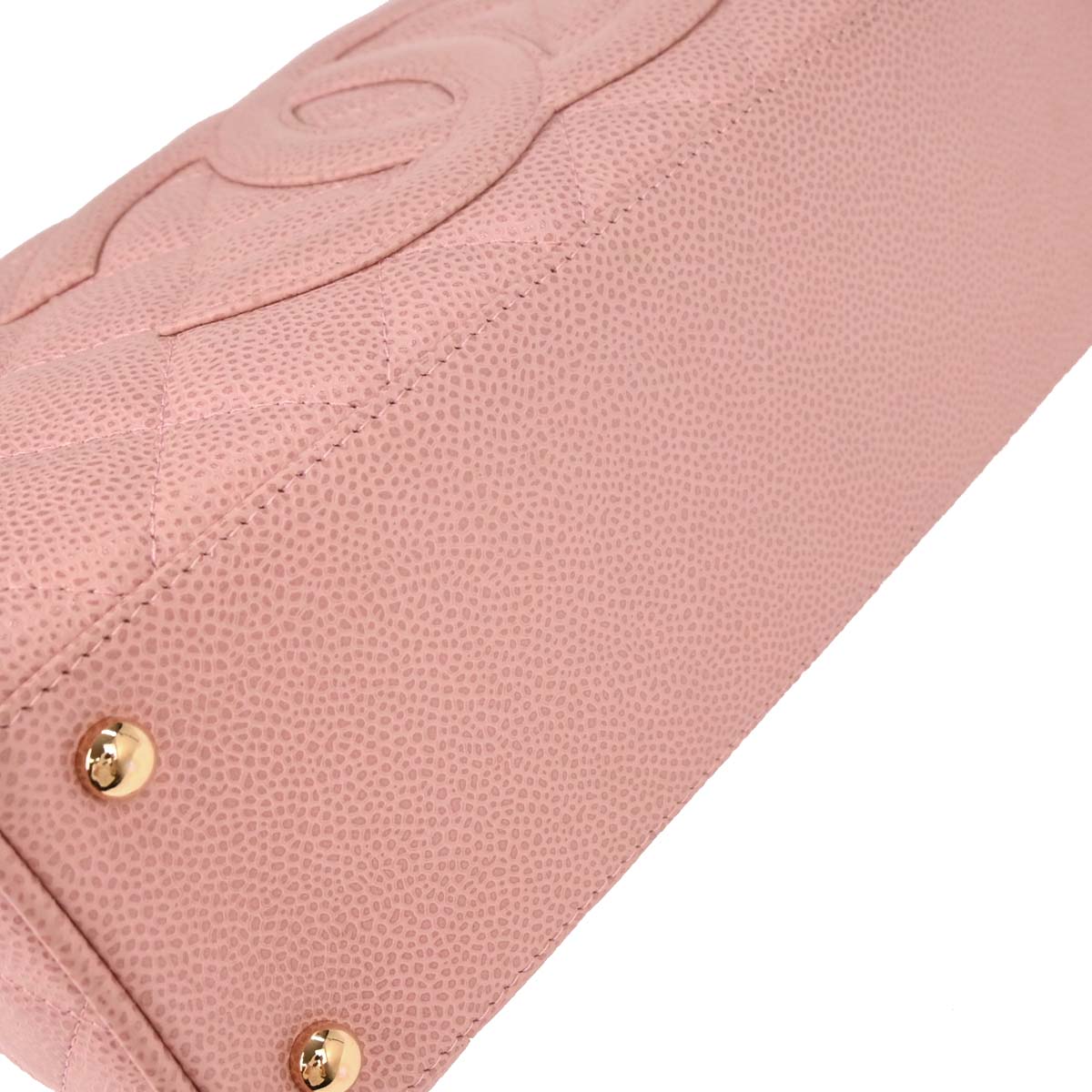 Chanel Pink Caviar Bowling Bag