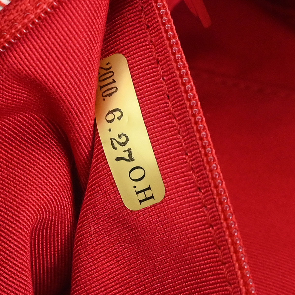 Chanel Red White Nylon Striped Bubble Quilt Accordion Flap Bag