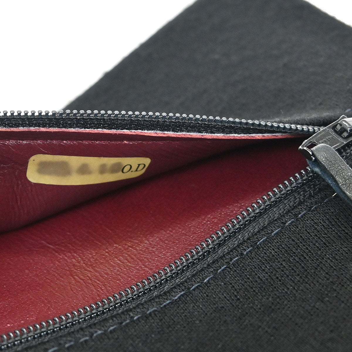 Chanel Black Cotton 2.55 Medium Classic Double Flap Shoulder Bag