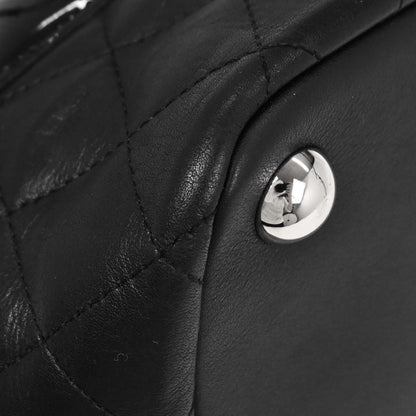 Chanel Black Calfskin Cambon Ligne Tote Handbag