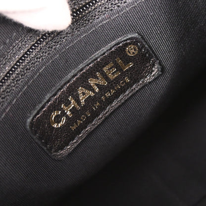 Chanel Black Caviar Hobo Handbag