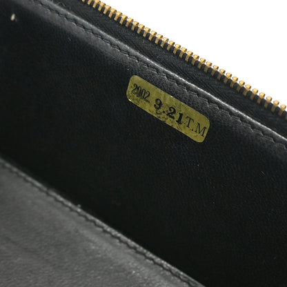 Chanel Black Wool Wild Stitch Vanity Handbag