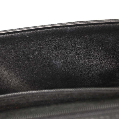 Chanel Black Perforated Calfskin Shoulder Bag