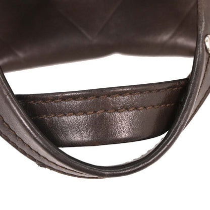 Chanel 2005-2006 Brown Lambskin Chevron Handbag