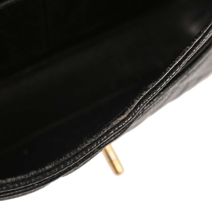 Chanel Black Caviar Medium Classic Double Flap Shoulder Bag
